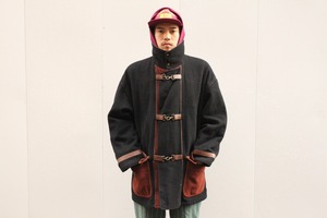 LANCEL Wool Fireman Coat