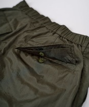 【#Re:room】SATIN NYLON WIDE CARGO PANTS［REP240］