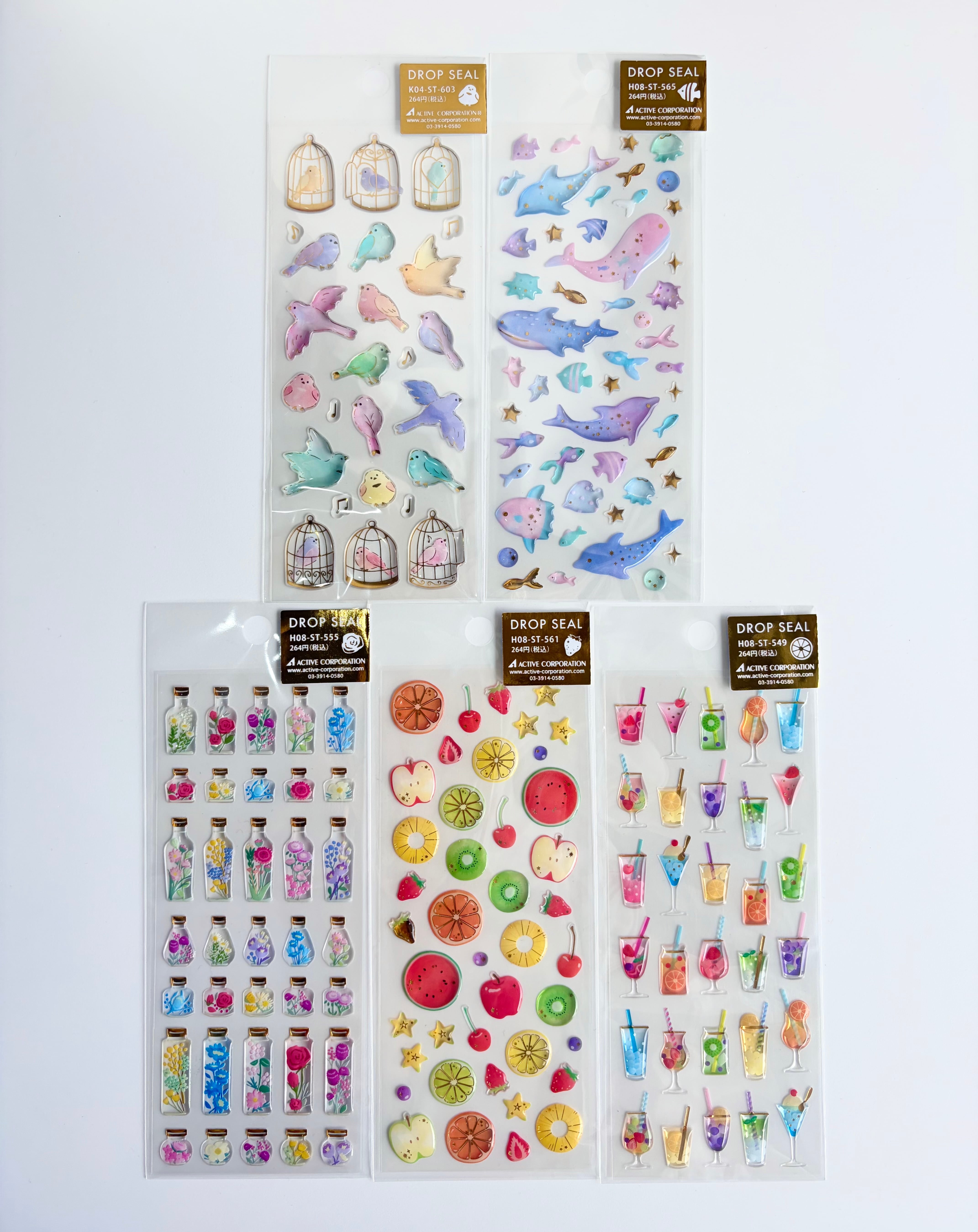 DROP SEAL まとめ売り ドロップシール 第3弾 | トレッペ雑貨店