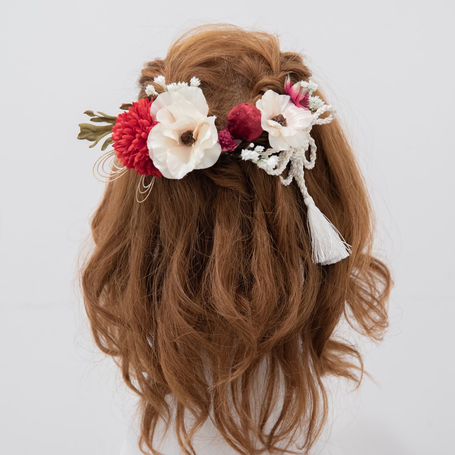 卒業式の袴の髪飾り ハーフアップt ドライフラワー風アーティフィシャルフラワー 矢車草 マム タッセル付き組紐 水引のヘッドパーツ 和装前撮りや結婚式の白無垢 色打掛のヘッドドレス 卒園式にも 全身保湿プロダクト Soie スワ By Loufreasy 卒業式の袴の髪飾り ハーフアップt ドライフラワー風アーティフィシャルフラワー 矢車草 マム タッセル付き組紐 水引のヘッドパーツ 和装前撮りや結婚式の白無垢 色打掛のヘッドドレス 卒園式にも 全身保湿プロダクト Soie スワ By Loufreasy