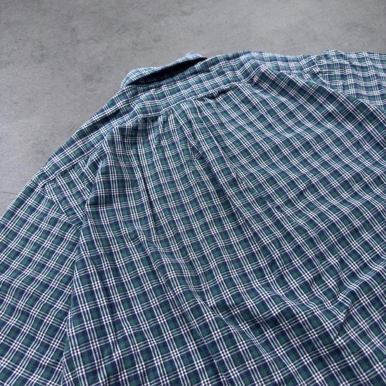 90s Ralph Lauren Plaid S/S shirt BLAKE L 古着 - 12