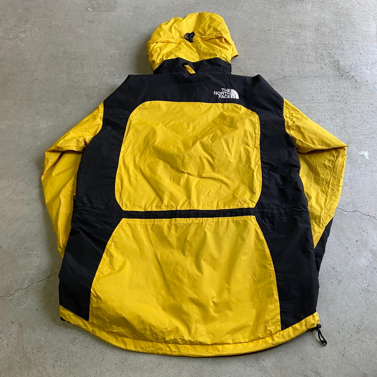 00年代 ビンテージ THE NORTH FACE ザ ノースフェイス マウンテンガイドジャケット マウンテンパーカー GORE-TEX ゴアテックス  メンズL相当 イエロー 黄色 00s ヴィンテージ 古着 【アウトドアジャケット】【CS2301-30】【AN20】 | cave ...