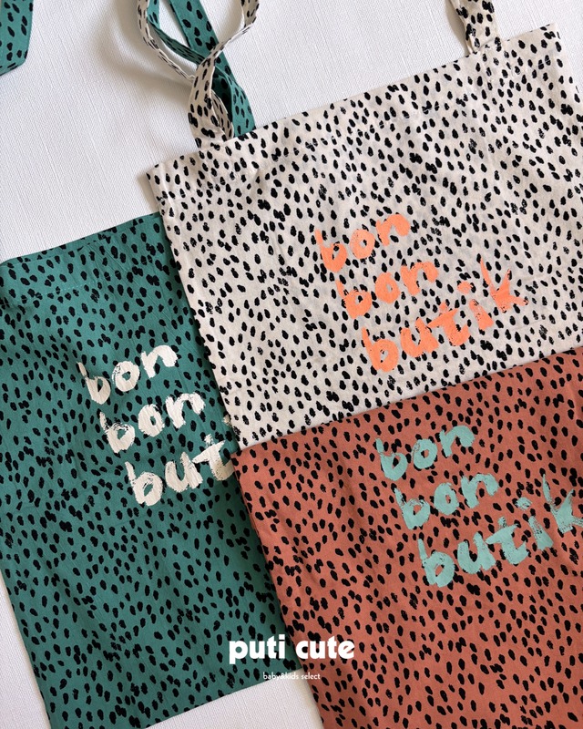 free ꒰ 即納 ꒱  Leopard tote bag / bonbonbutik ⸝⋆