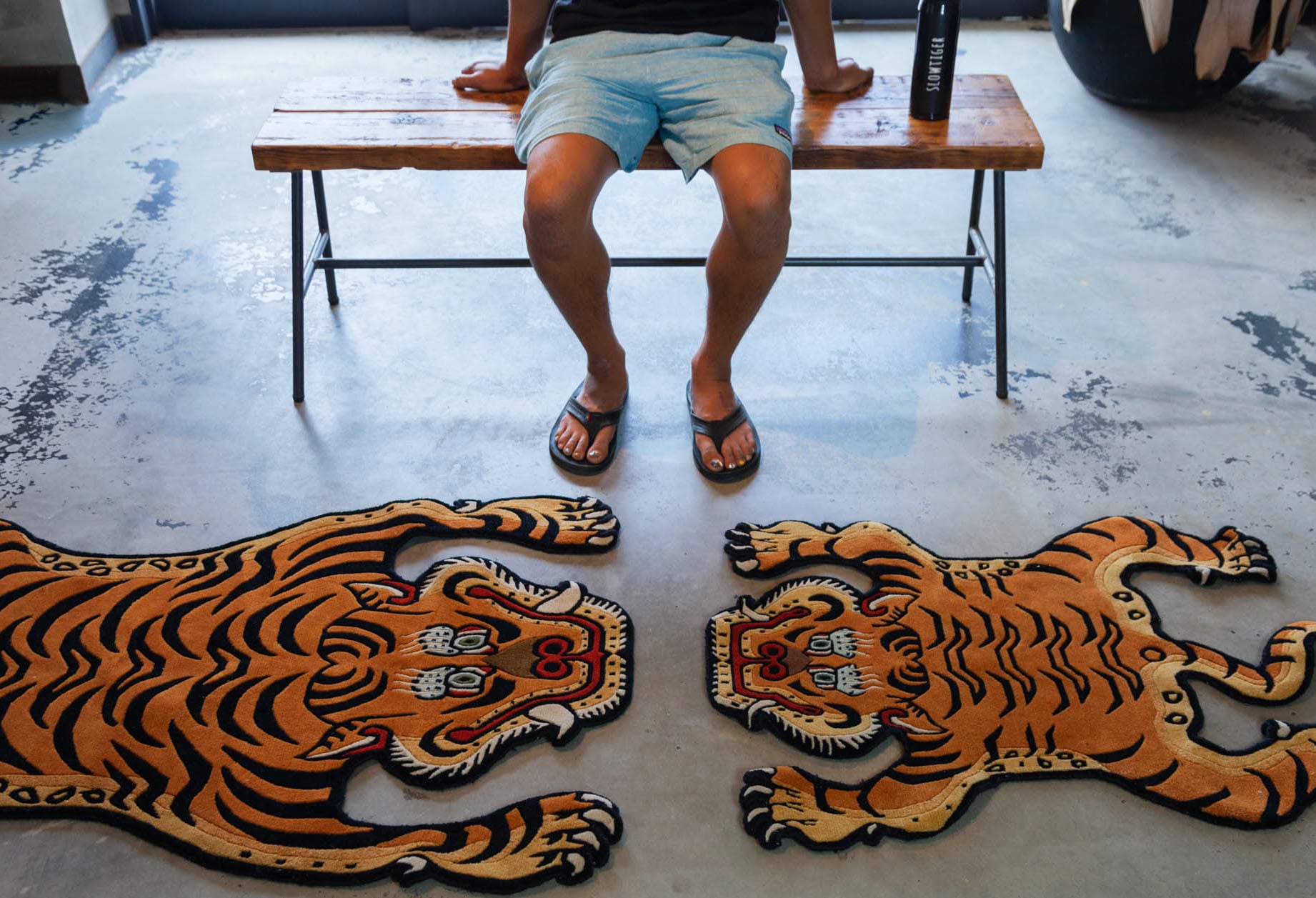 Tibetan Tiger Rug 《Sサイズ•プレミアムウール108》チベタンタイガー