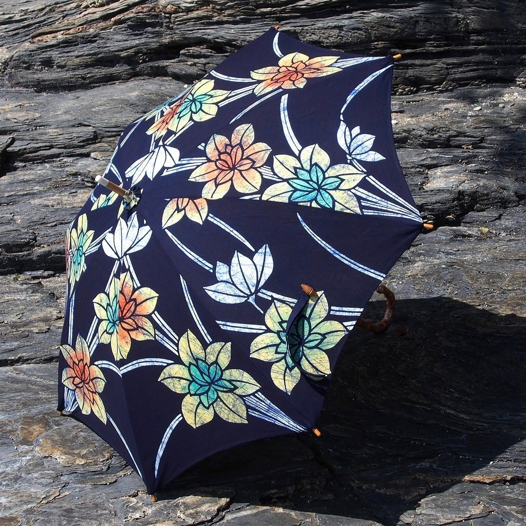 着物リメイク日傘 着物リメイク日傘*浴衣から作った日傘, Kimono upcycling