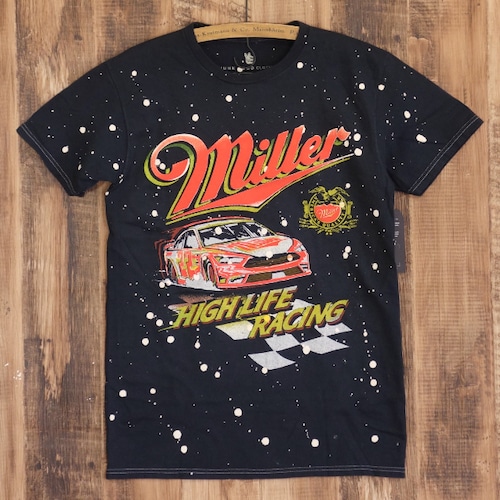 JUNK FOOD ジャンクフード 丸胴 Tシャツ Miller High Life Racing