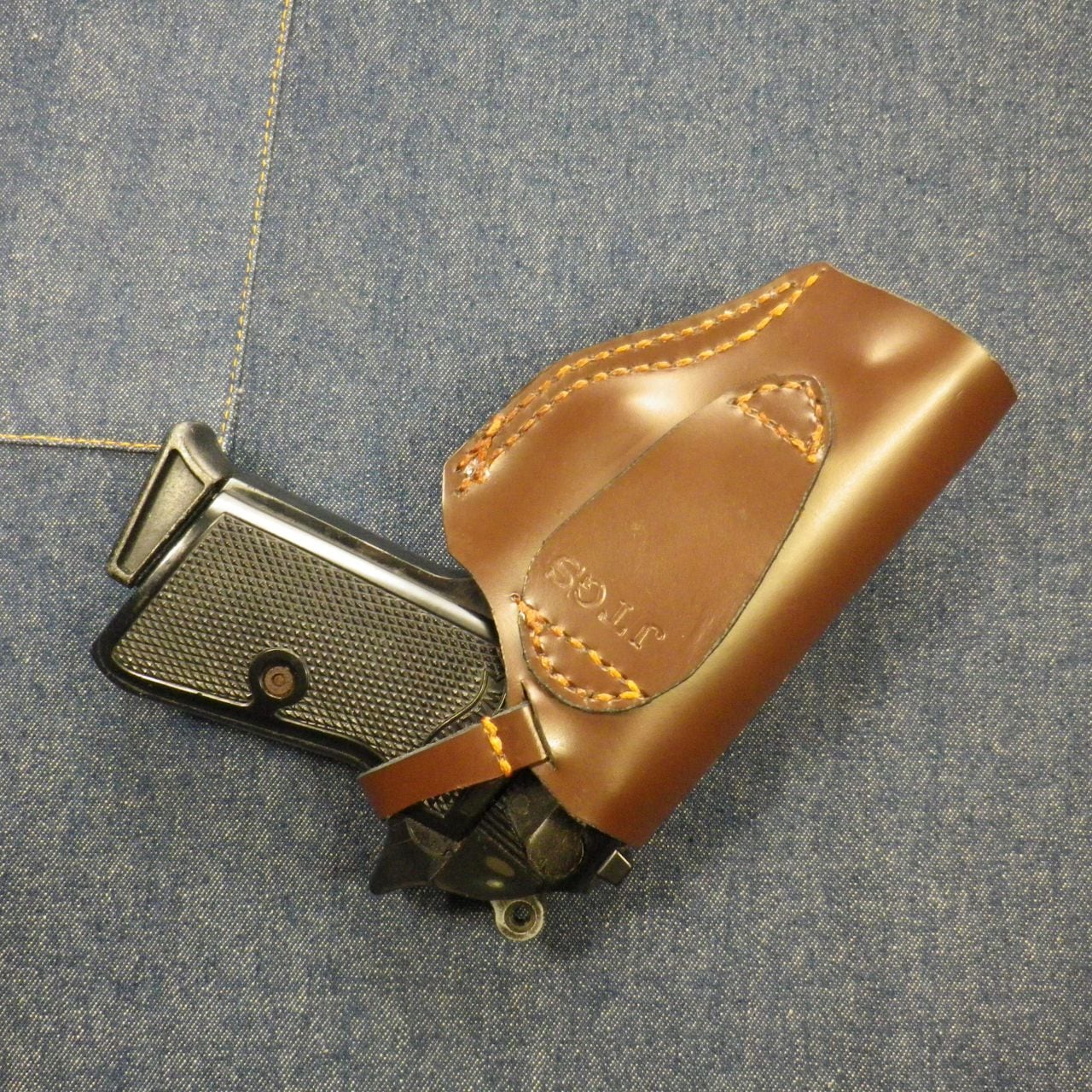 本革製ワルサーPPK/s用ヒップホルスター | JTGS（ガンホルスターの専門店）