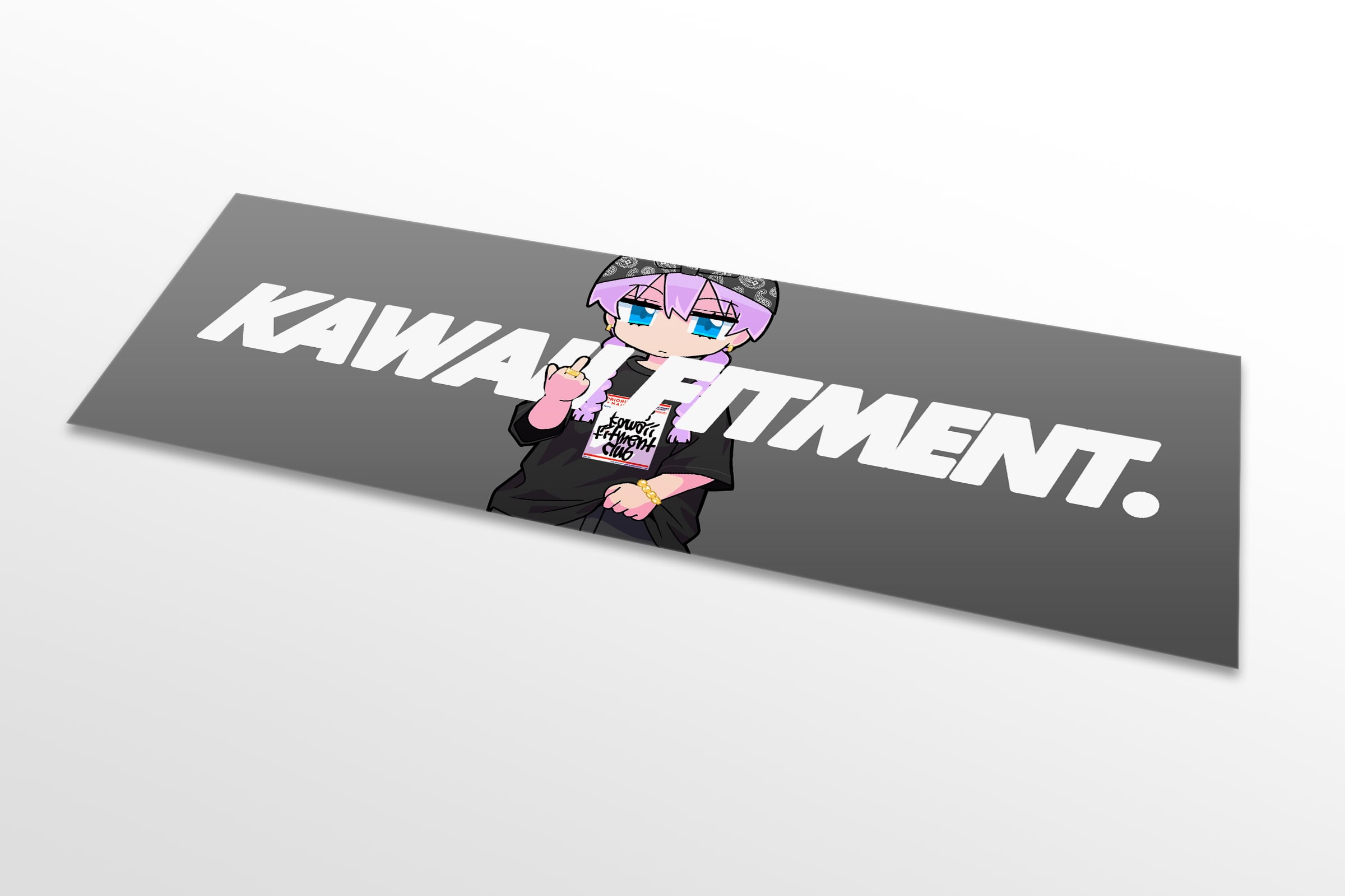 kawaii fitmentなど　雨宮あんず様サイン入りステッカー込みまとめ売り 可愛上等 ステッカー (グロス) | KAWAII FITMENT.
