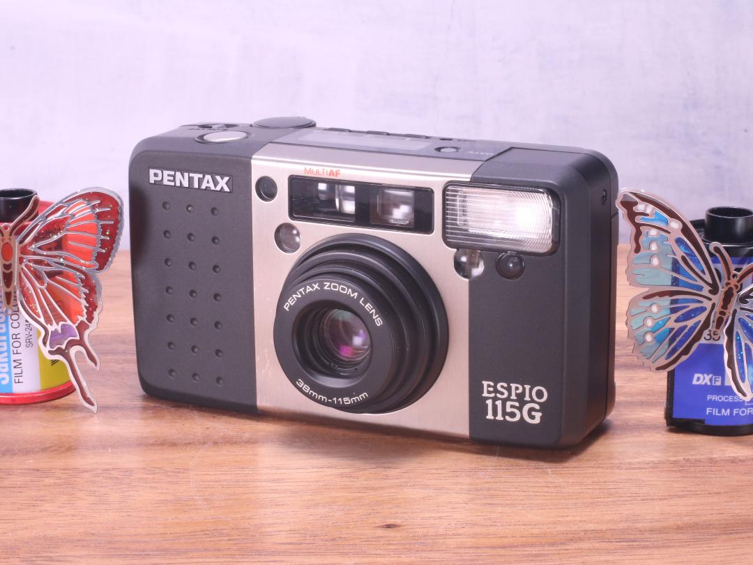 完動品◎ PENTAX ESPIO 115G フィルムカメラ - フィルムカメラ