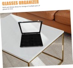 大容量　黒革　ダーク　黒　ジュエリーボックス　ジュエリー収納　ボックス　透明　リング　ブレスレット　ディスプレイボックス　ロック付き　ユニセックス　男性用　女性用　ギフト