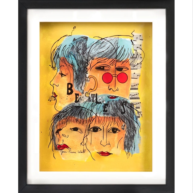 The Beatles / ジャン=ピエール・ウェイル / 3Dペインティング / プチ