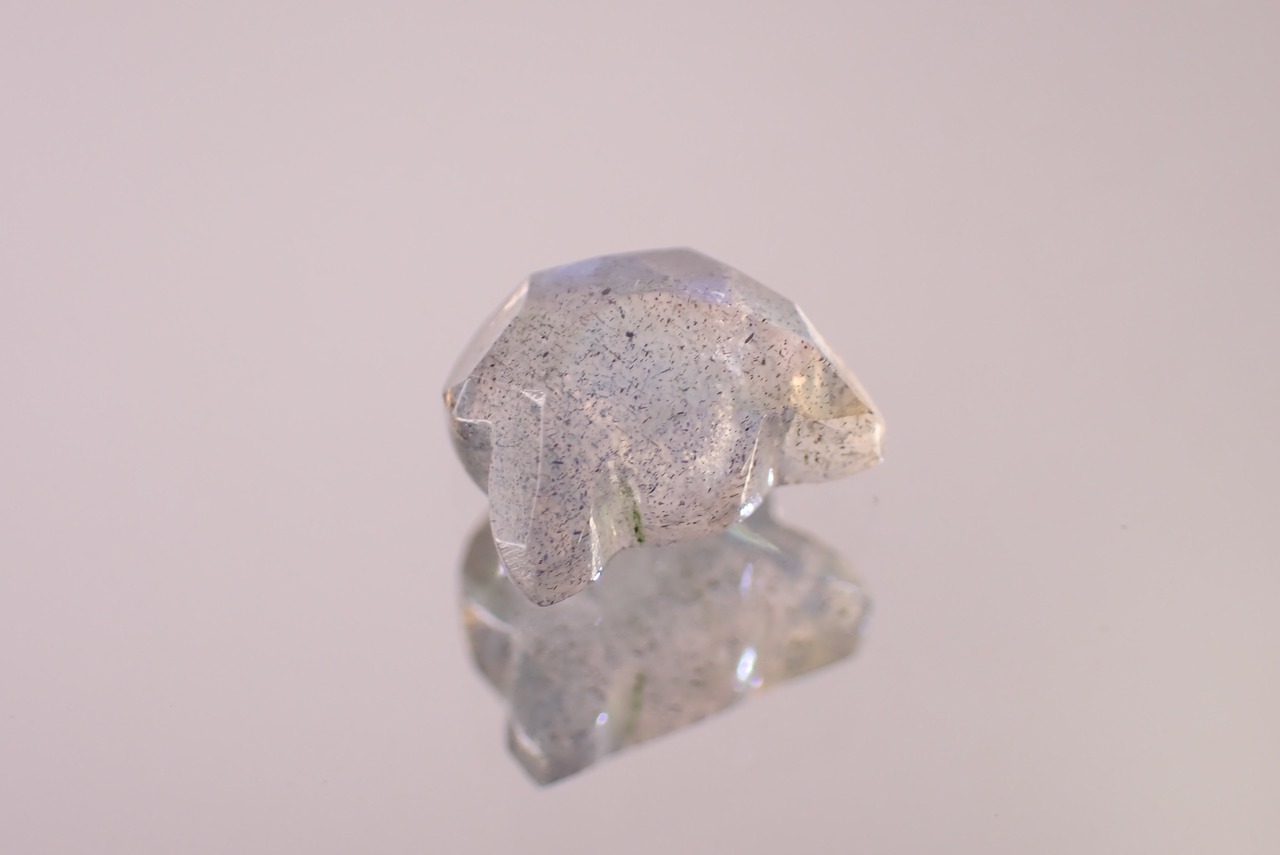 ラブラドライト(猫カット)　1.70ct　[D11‐342]