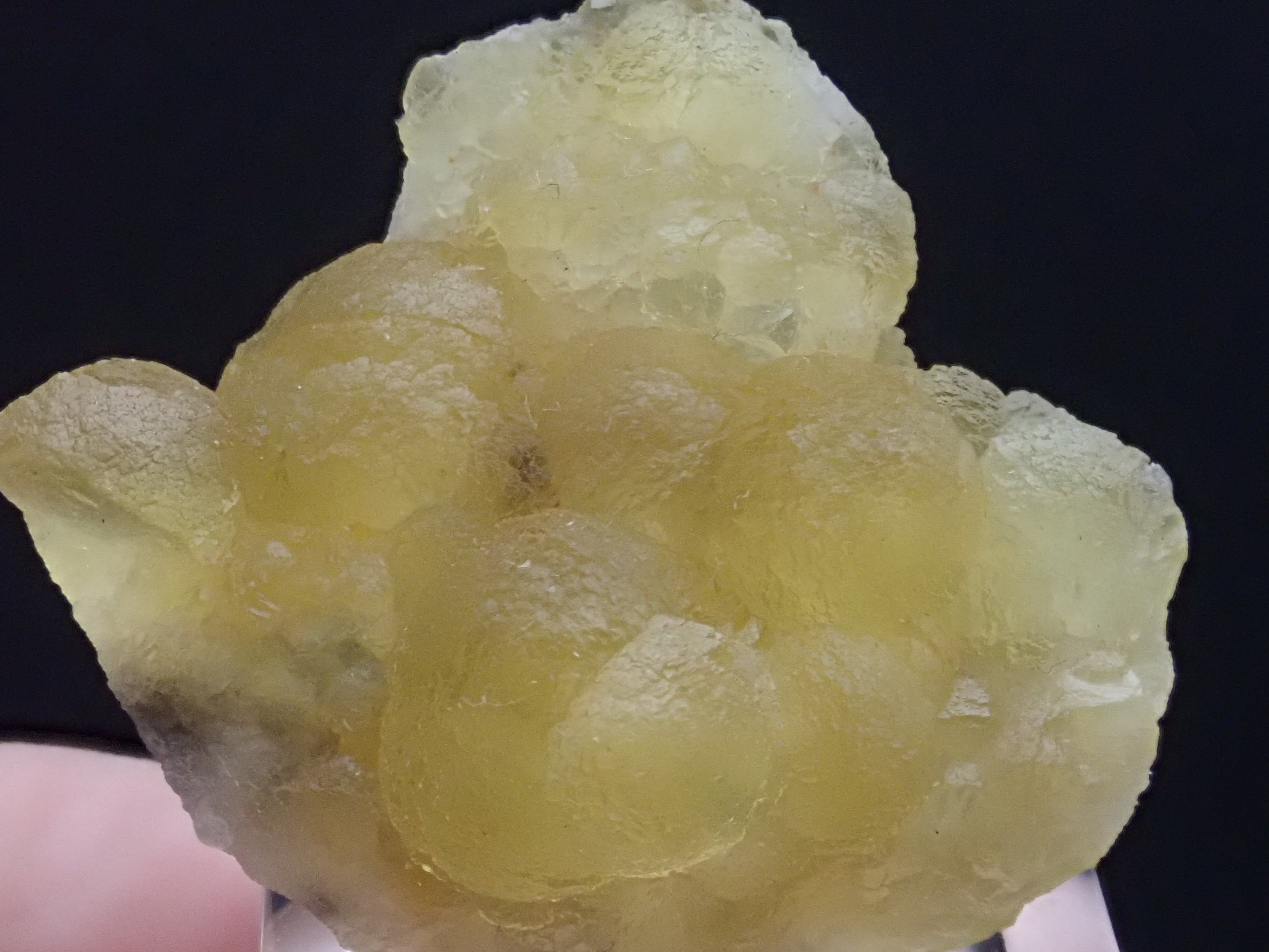 もこもこ】球状フローライト 蛍石 原石 標本 | 石処たっちゃん