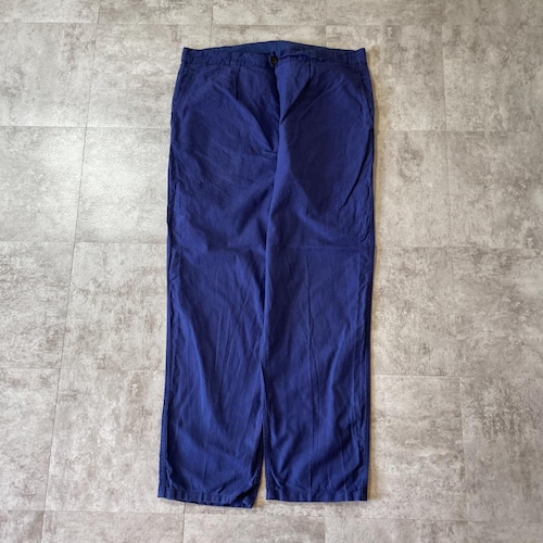 50-60s Le Voyageur フレンチワーク コットン パンツ W37