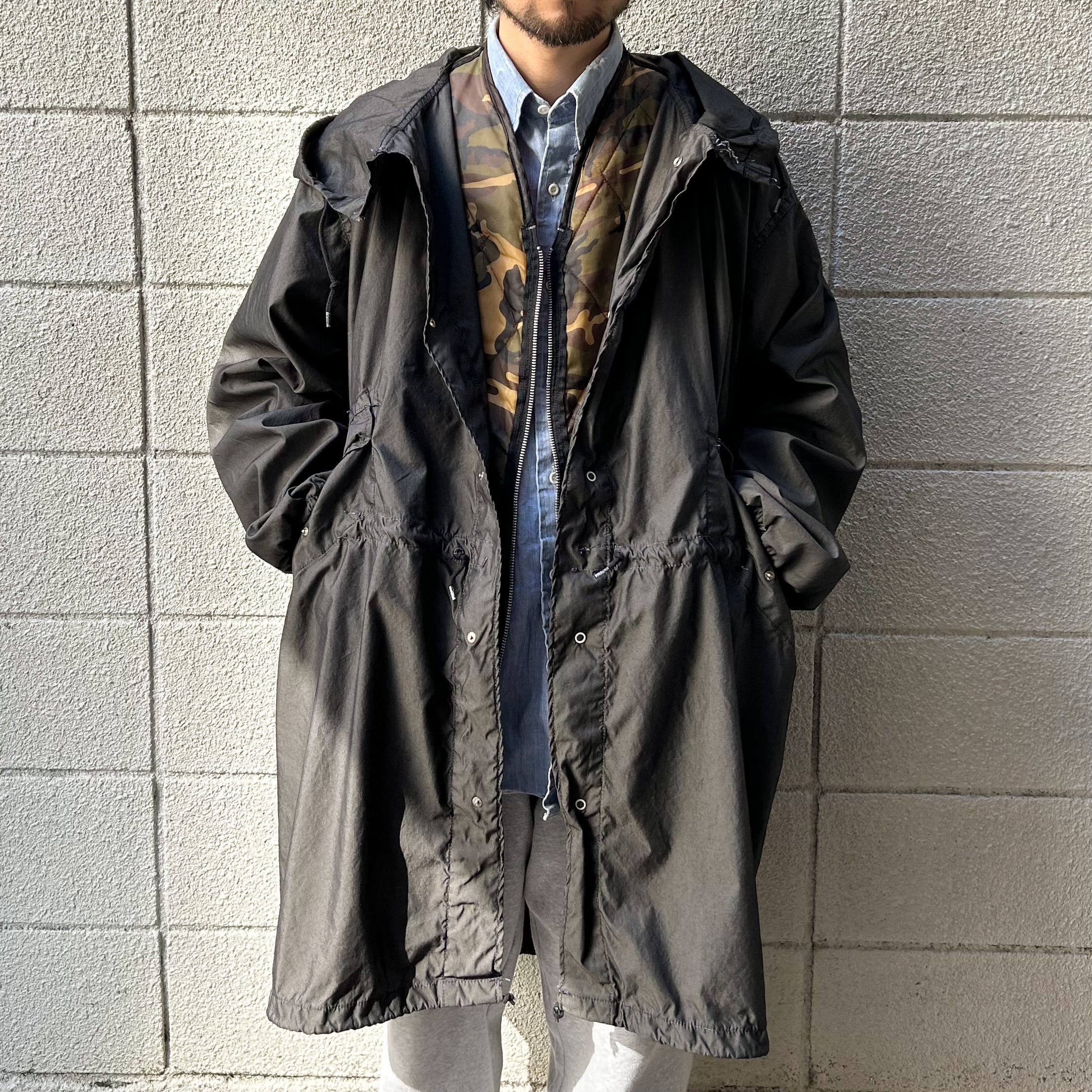 DEADSTOCK 後染め 80's US Army Snow Camouflage Parka Black M DEADSTOCK 後染め 80's US Army Snow Camouflage Parka Black M
