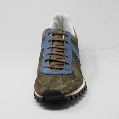 GERMAN TRAINER MARATHON ＜OLIVE／BLUE＞の商品画像4