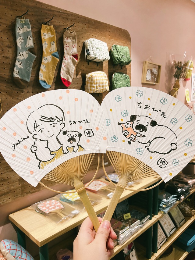 4周年記念・yukinoshoop開催 うちわ似顔絵イベント【予約制】