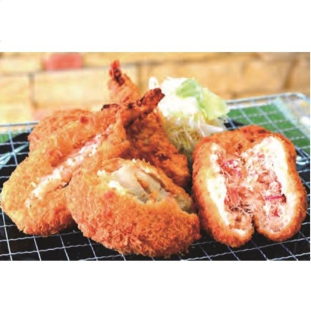 〈マルヒロ太田食品〉まるごと海鮮コロッケ(えび) 1個