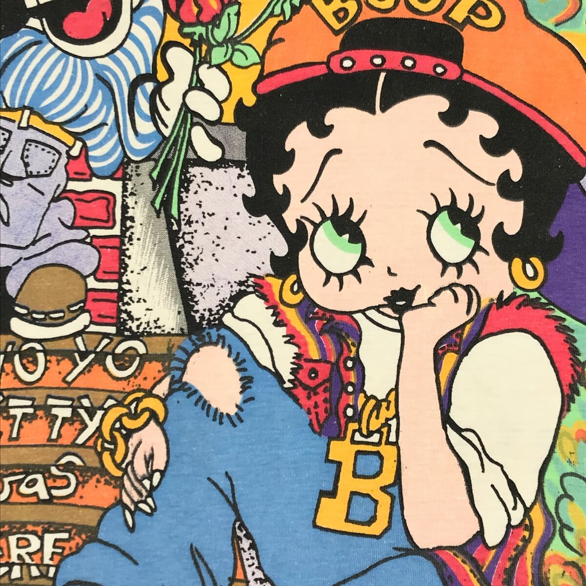 BETTY BOOP ベティーちゃん キャラクター Tシャツ STREET HIP BETTY BOOP ベティーちゃん キャラクター Tシャツ STREET HIP