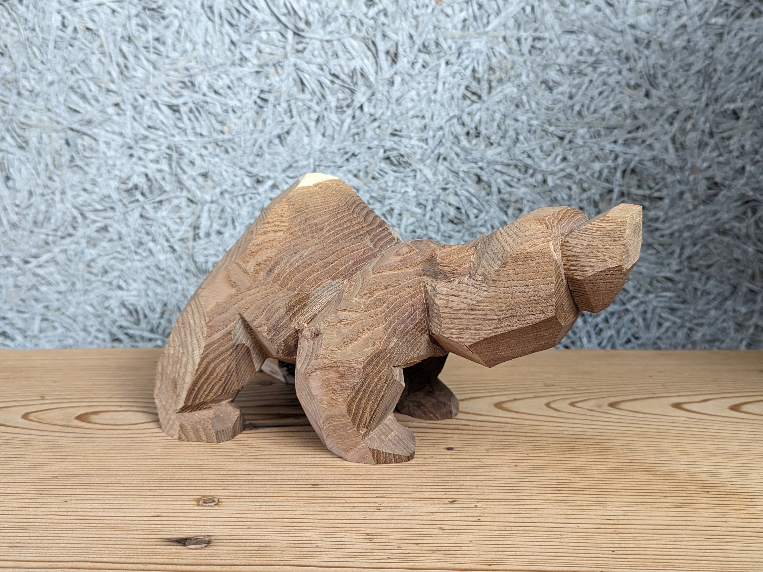 佐藤憲治 這い熊 ＃9「見上げた先 その2」 | 木彫りの熊 | inoya