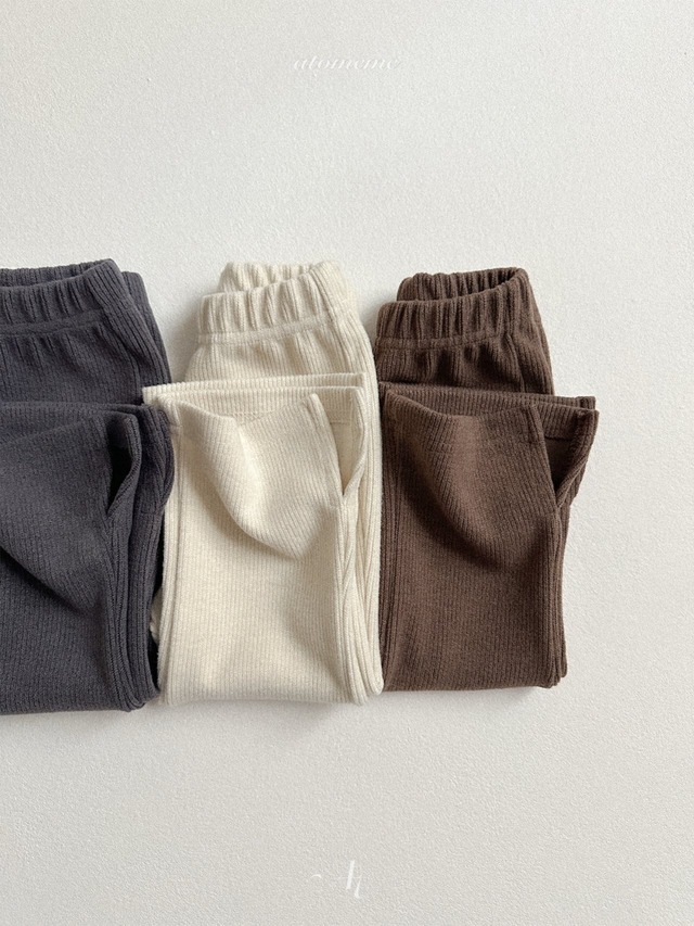 《即納》送料無料 【atomeme】Slit Pants