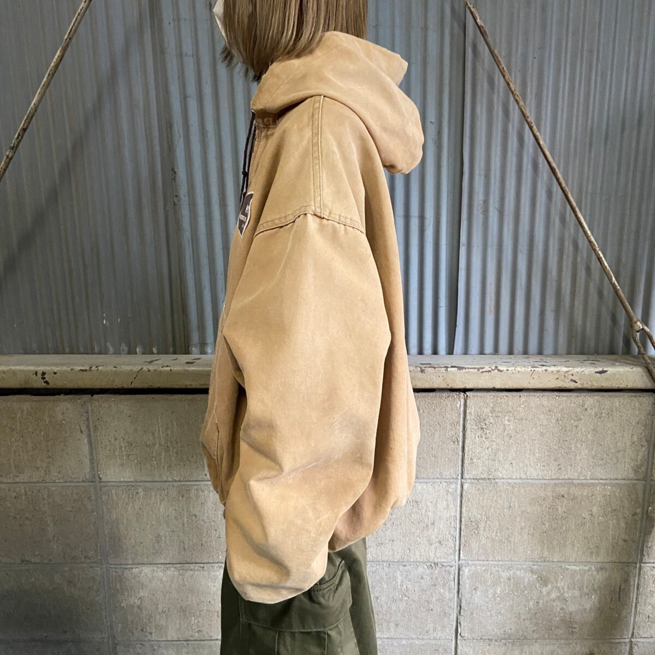 80年代 Carhartt カーハート サーマルライナー ダックパーカー 