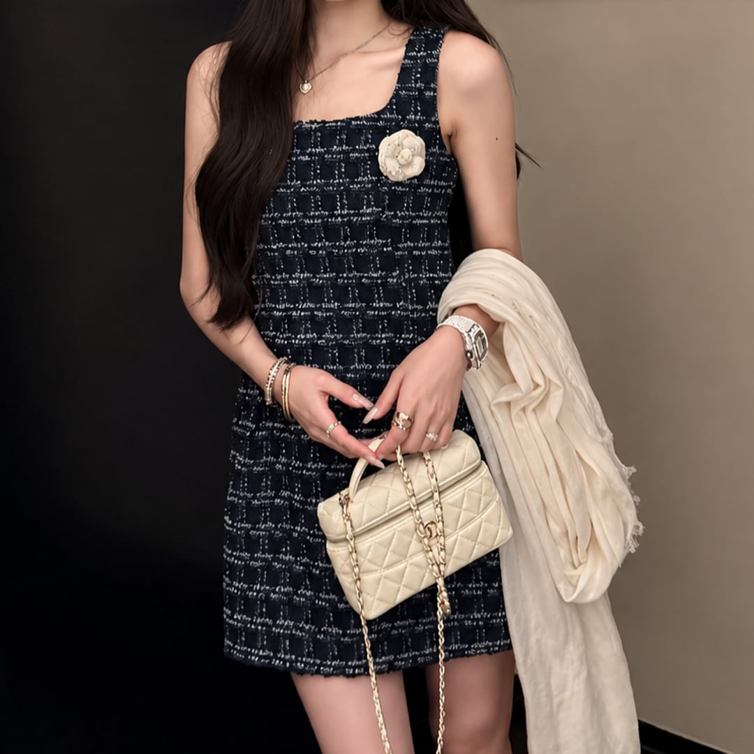 Tweed jacquard dress 2608271