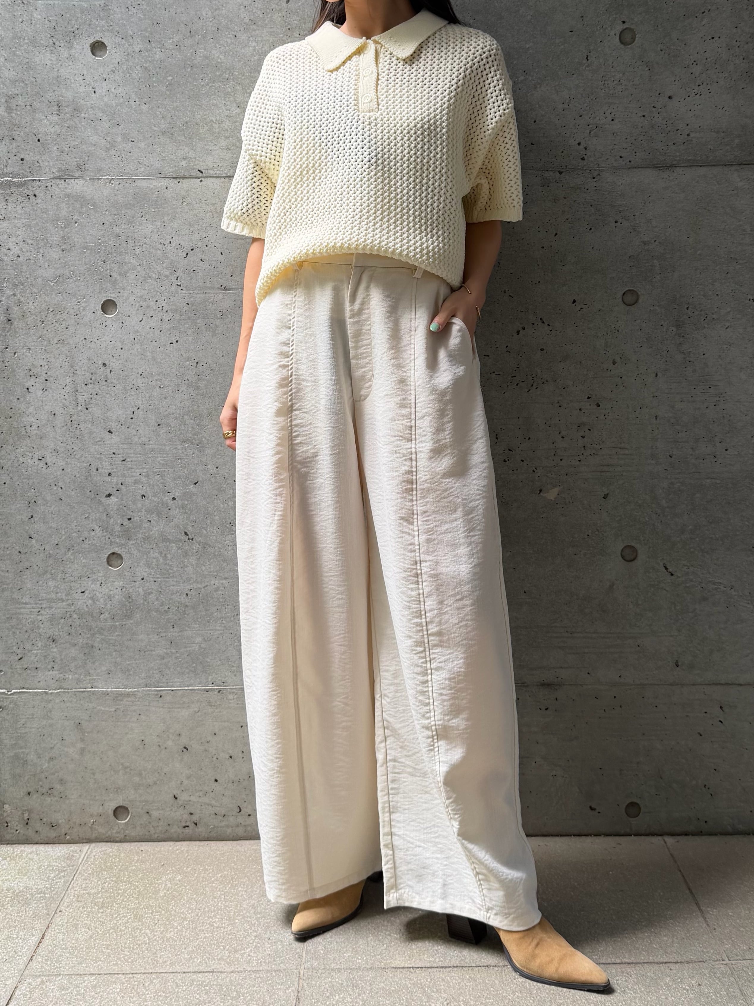 CENTER SEAM PANTS（ｾﾝﾀｰｼｰﾑﾊﾟﾝﾂ）【3776204】 | CIEL'AIR