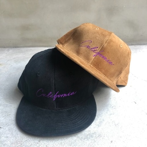 LONGDISTANCE Corduroy Cap「California」