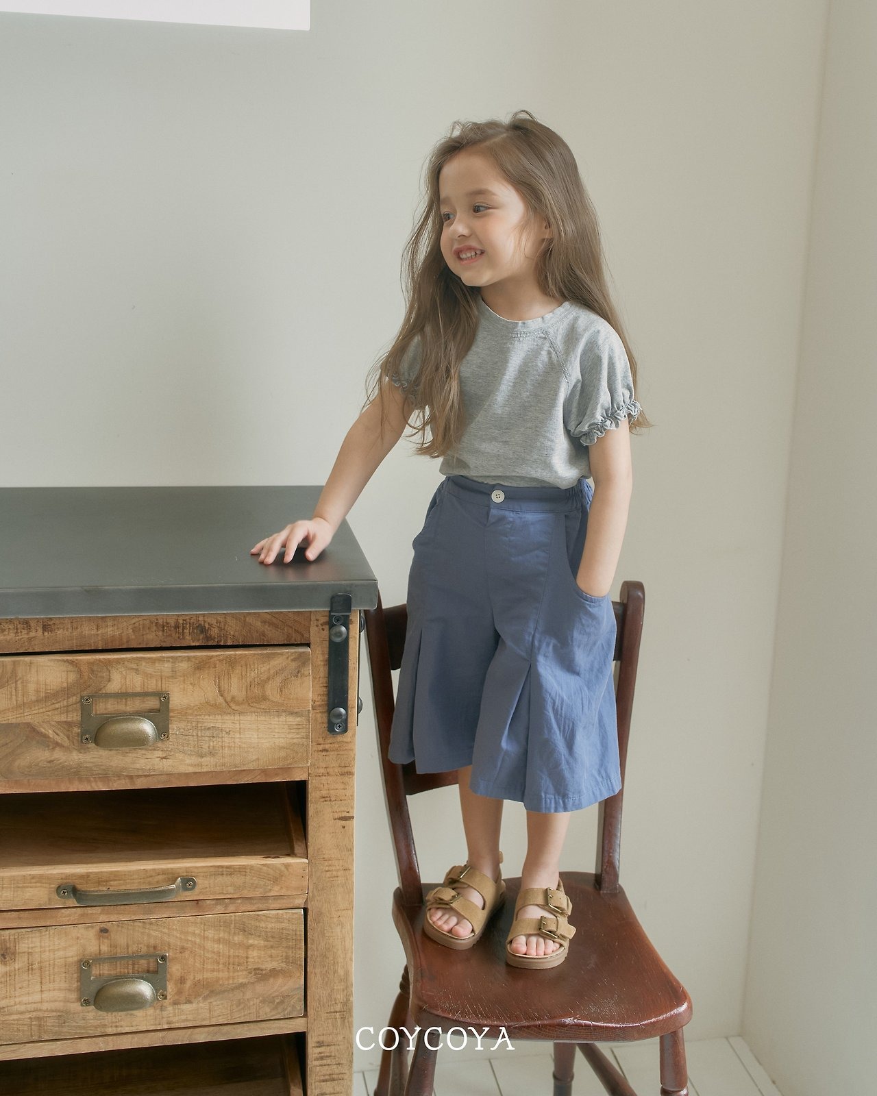 [COYCOYA] Pepe Matching Wrinkle PT / [코이코야] 페페맞주름PT