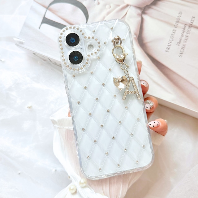 シュガーグロウイニシャルiPhoneケース