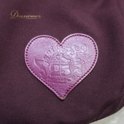 レディース トクコプルミエヴォル TOKUKO 1er VOL バッグ パープル系 トートバッグ 肩掛け 紫 橙 ハート ポケット かわいい カジュアル おしゃれ お出かけ 落ち着いた色 ピンク系 オレンジ系