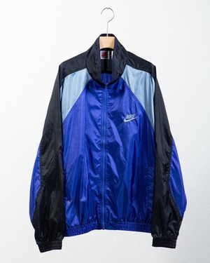 "NIKE" panel nylon jacket