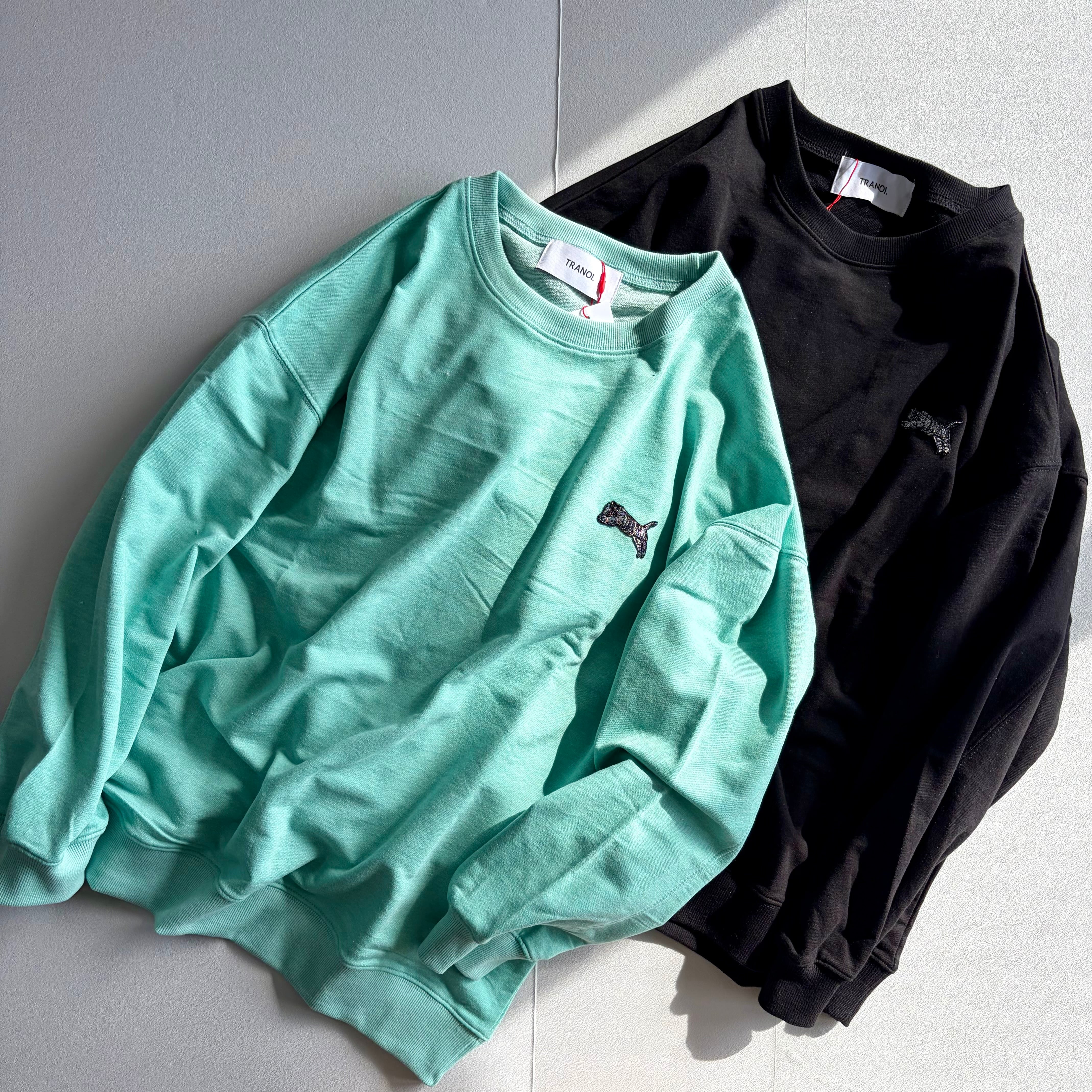 店舗で即完売⁉【TRANOI.】【TORAワッペンシリーズ】スウェット
