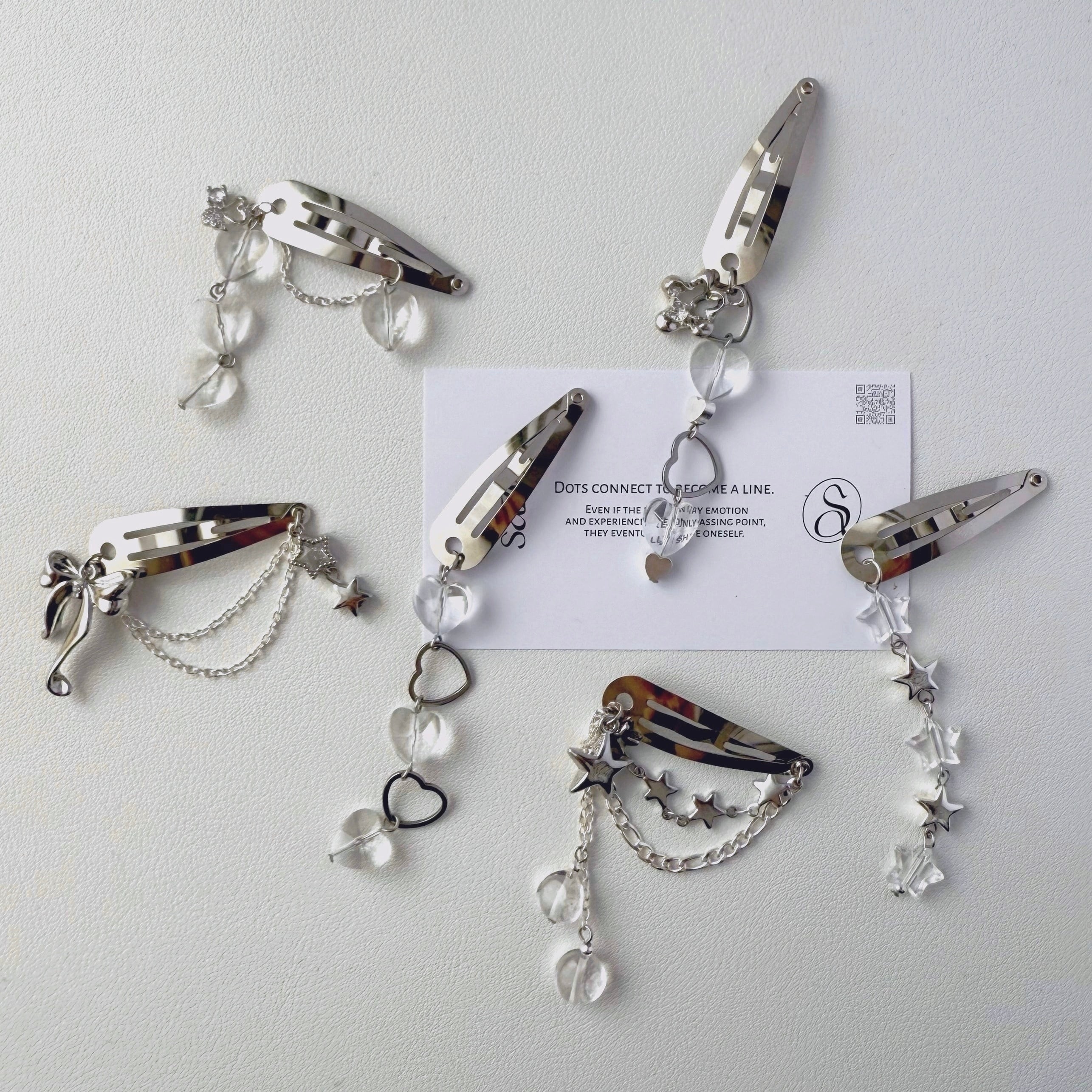 charm hair pins | saze