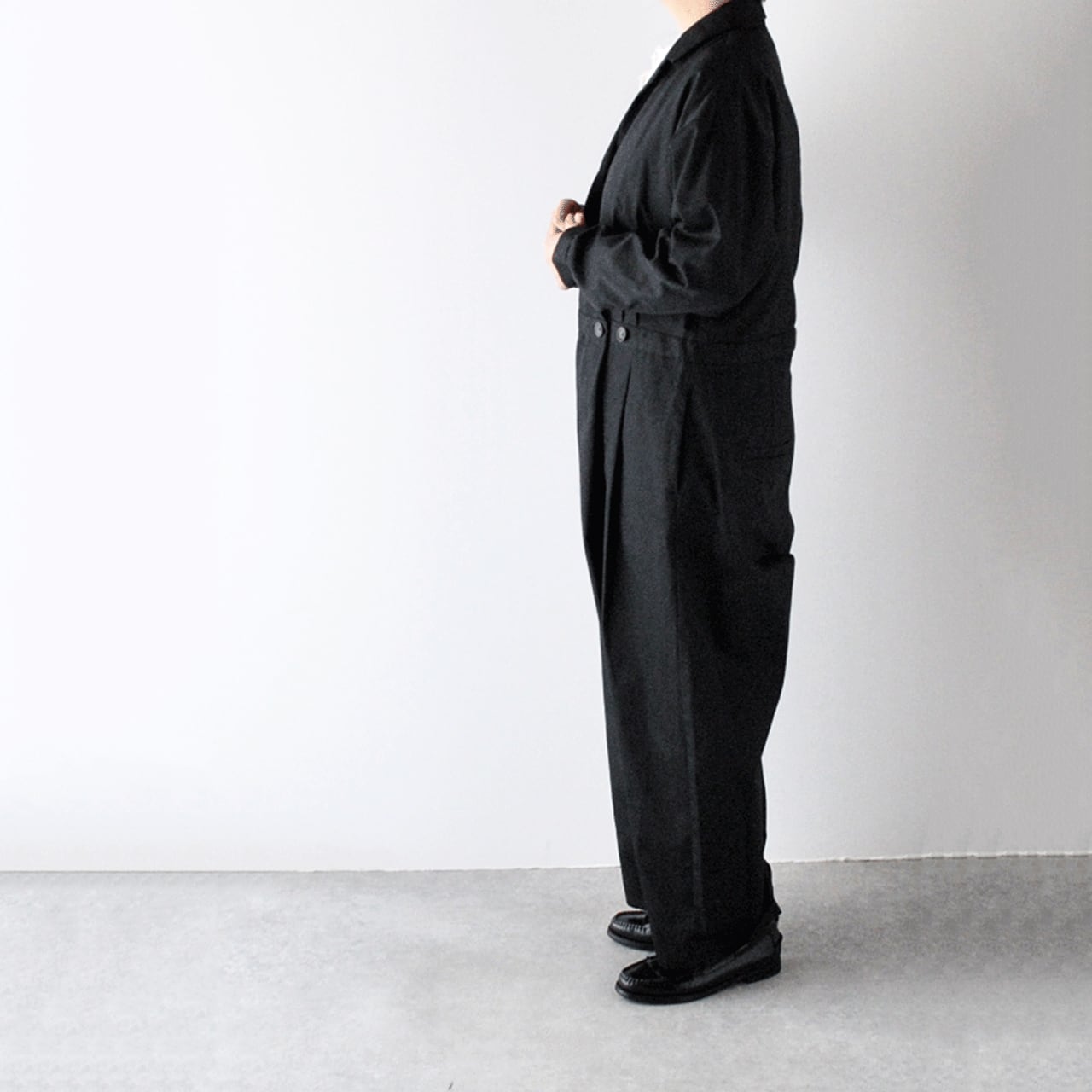 atelier naruse ｺｯﾄﾝｶｼｭｸｰﾙｼﾞｬﾝﾌﾟｽｰﾂ (ﾌﾞﾗｯｸ) h05110 | NORTHWEST SELECT