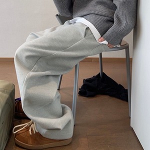 ボリュームウールルーズパンツ　1038