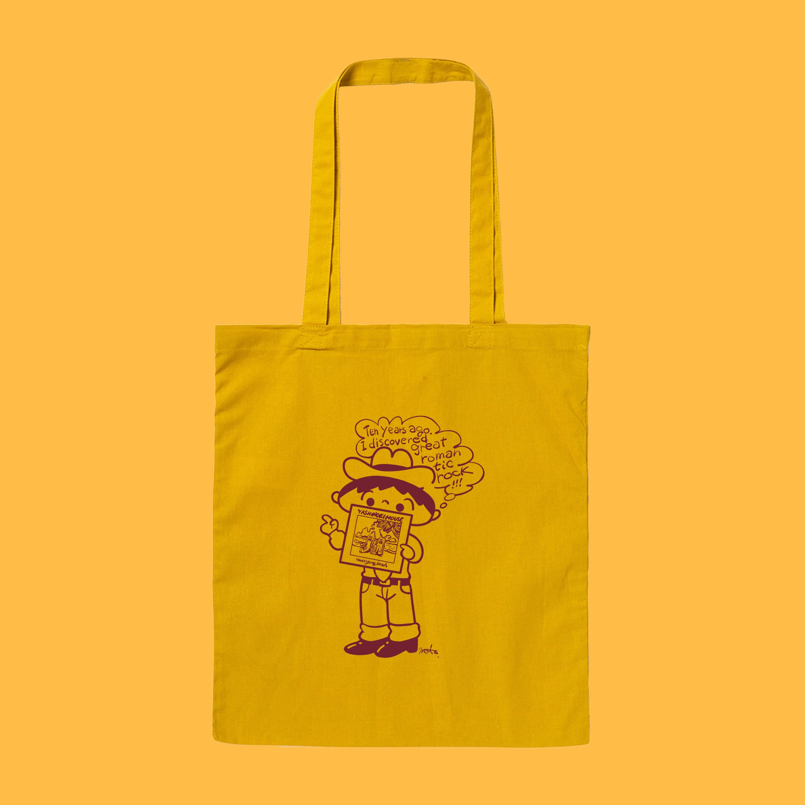 nyb × Recosuke-Kun Tote（Yellow） | never young beach
