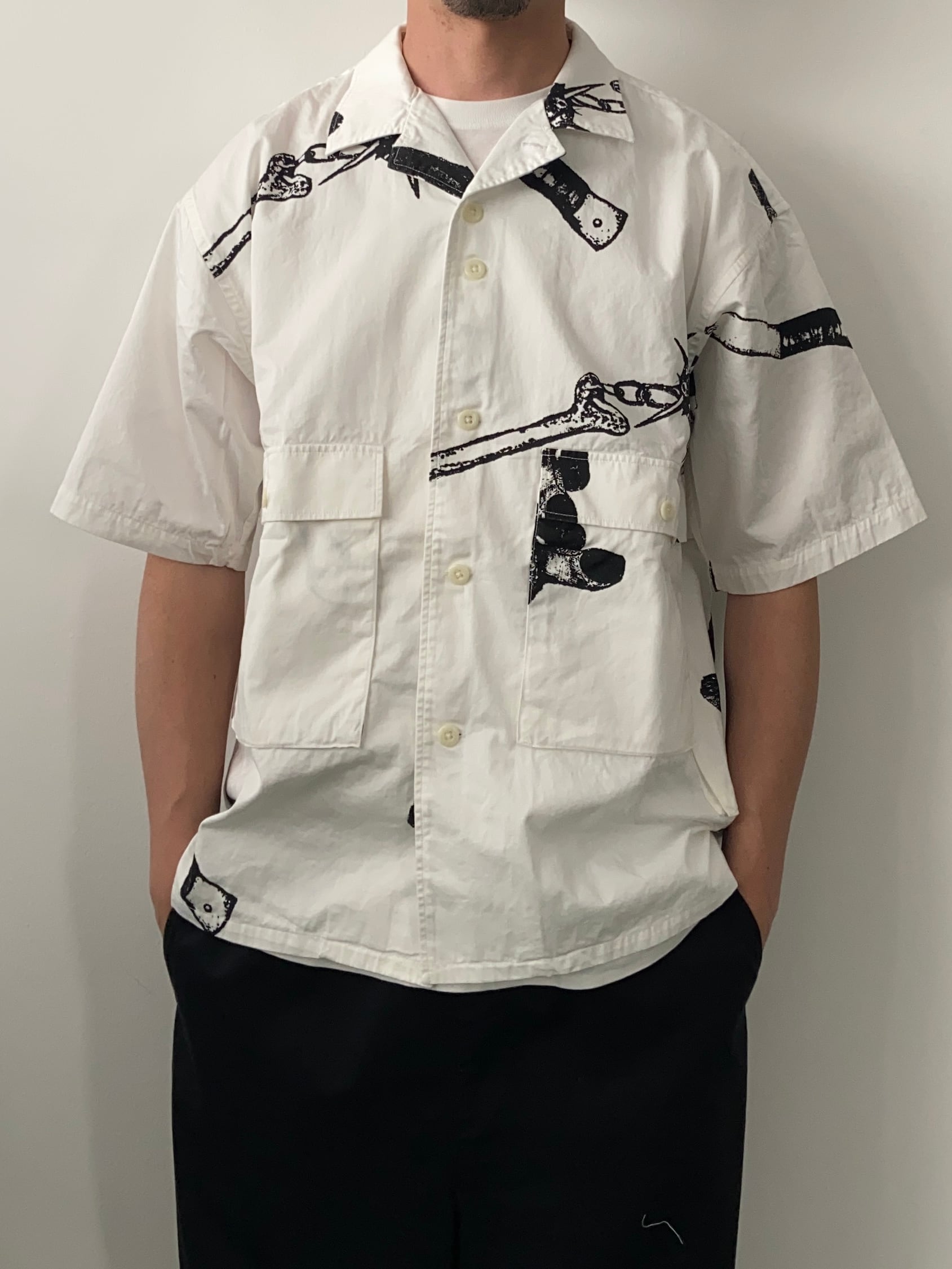 TENBOX / KAE DRUG DEALER SHIRT / WHITE | DEXIM TENBOX / KAE DRUG DEALER SHIRT / WHITE | DEXIM