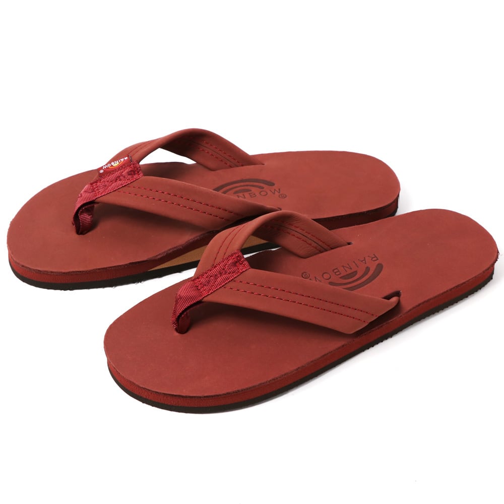 RAINBOW SANDALS レインボーサンダル MAROON シングルレイヤーヌバック