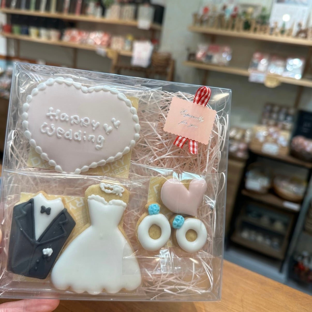 即日発送可＊数量限定＊結婚祝いに＊ウェディングアイシングクッキー