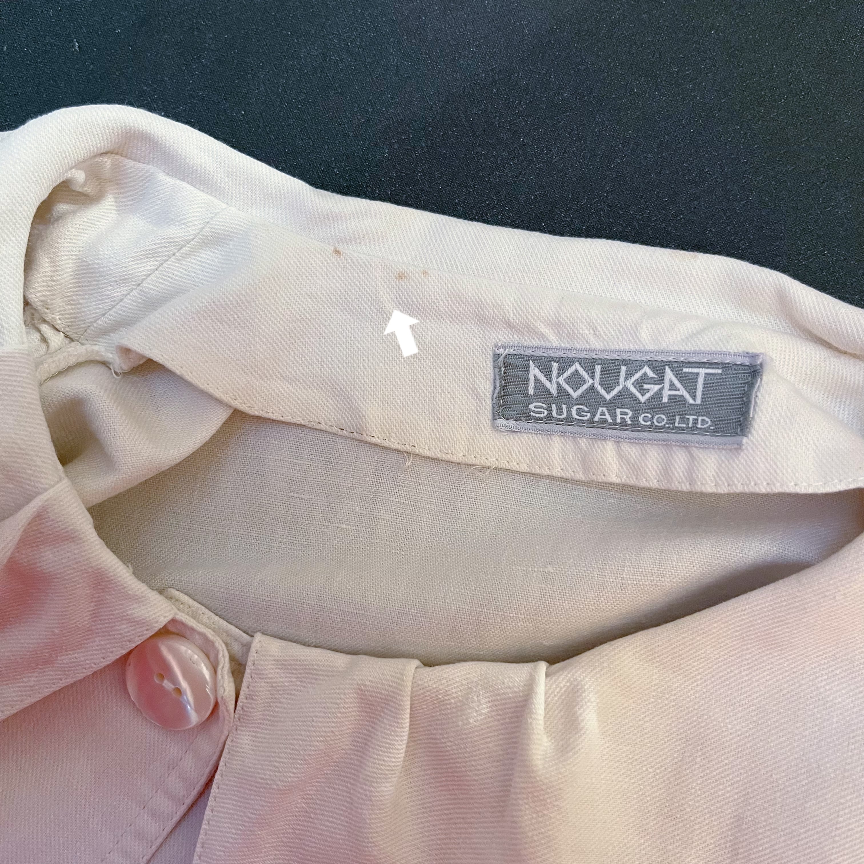 NOUGAT SUGAR / off white cotton jacket