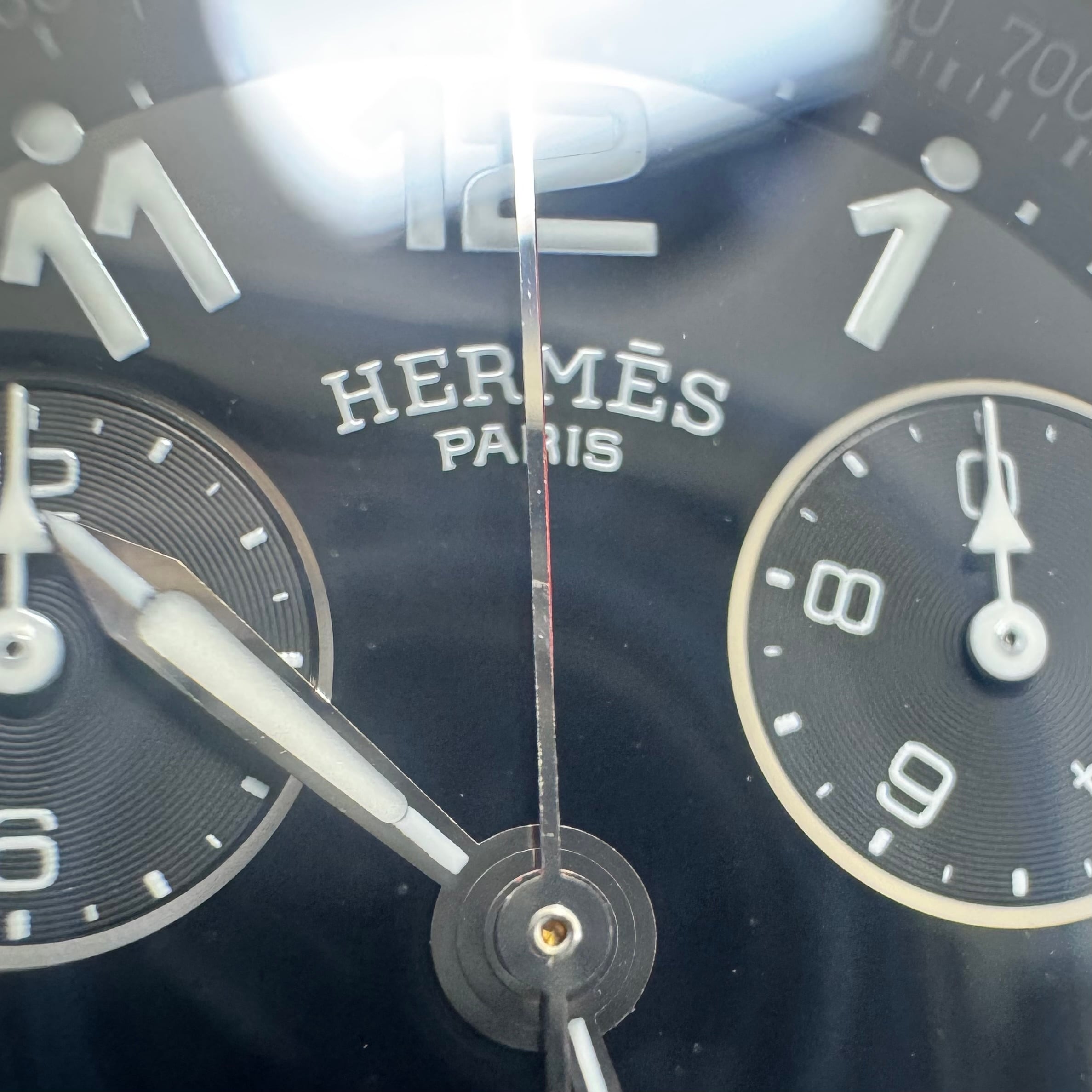 希少】腕時計 メンズ エルメス HERMES クリッパー ダイバー クロノ