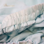 ベリーダンス 衣装 Garam garam ガラムガラム スカート オリエンタル ブルー系 無地 シンプル フリル 水色 淡い かわいい 練習 レッスン ダンス衣装 イベント ステージ おしゃれ ボリューム