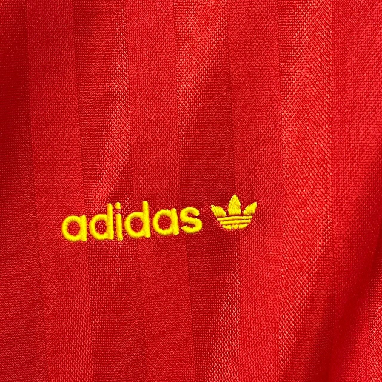 adidas アディダス トラックジャケット L 刺繍ロゴ スペイン代表