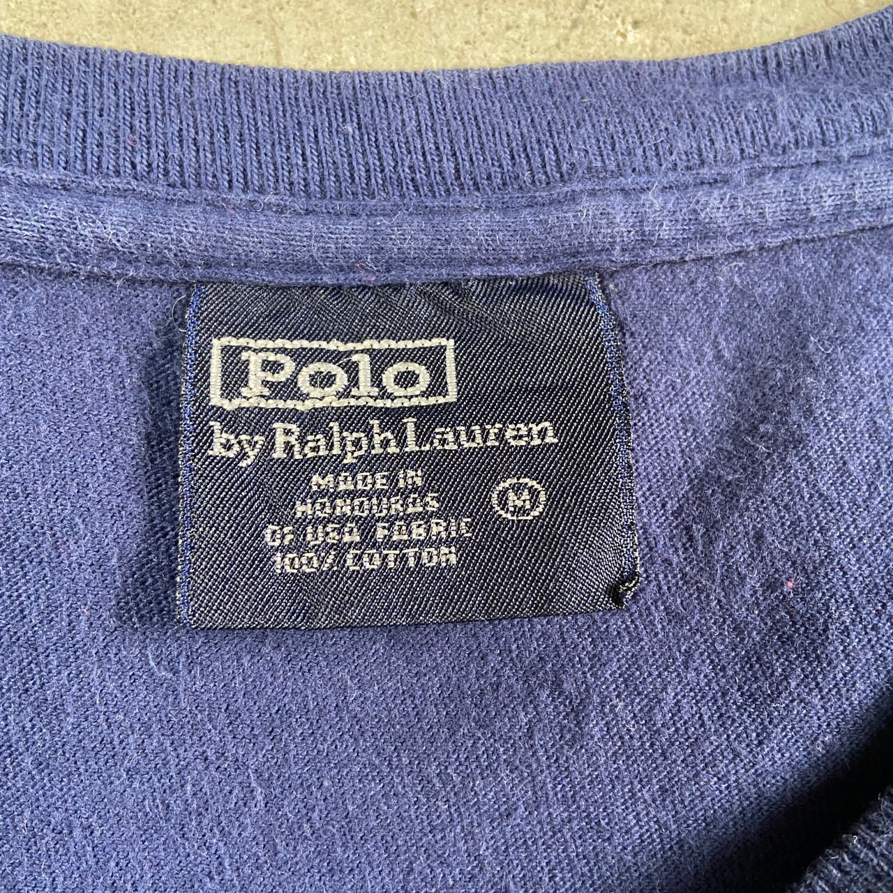 90年代 POLO by Ralph Lauren ポロバイラルフローレン ロゴプリントT