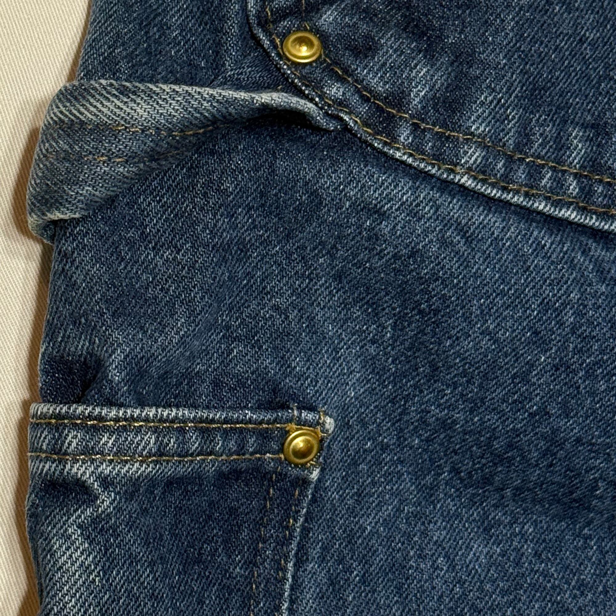 2000's メキシコ carhartt カーハート ダブルニー デニムペインター