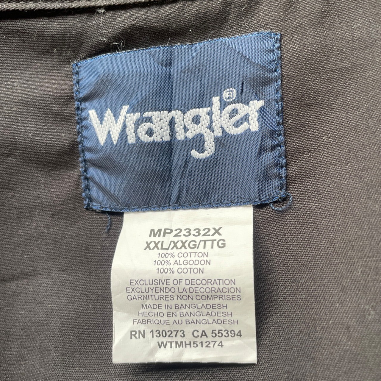 WRANGLER ラングラー NFR ロゴ刺繍 ワッペン ウエスタンシャツ メンズ 