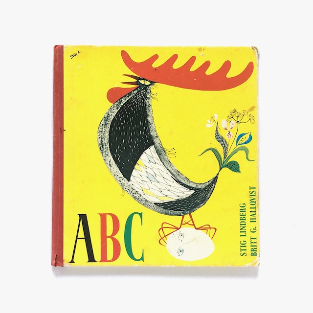 スティーグ・リンドベリ：絵「ABC（ABCの本）」《1983-01》