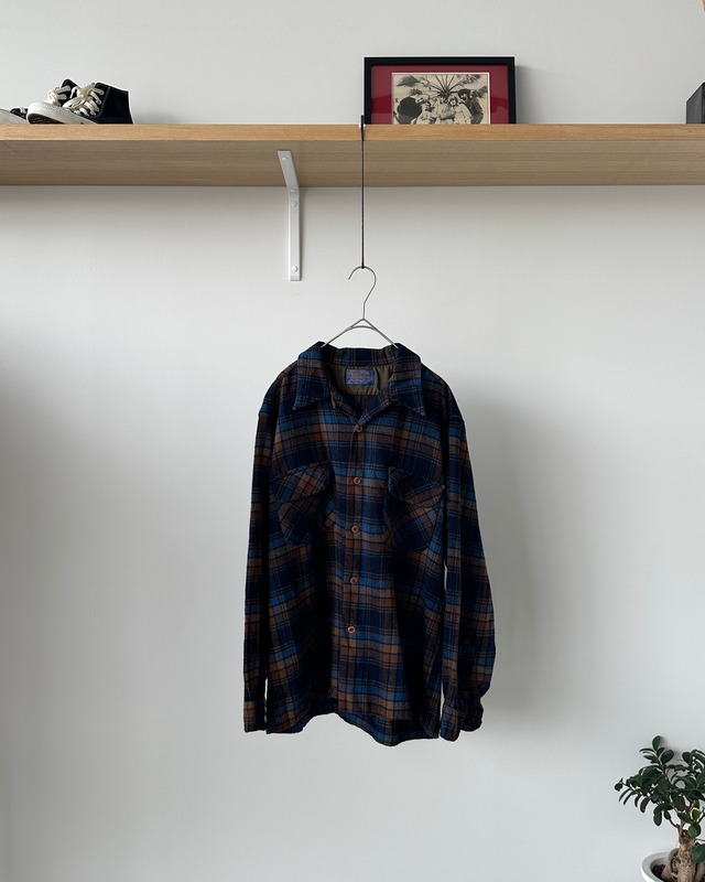 -PENDLETON- Vintage 70s L Board shirt